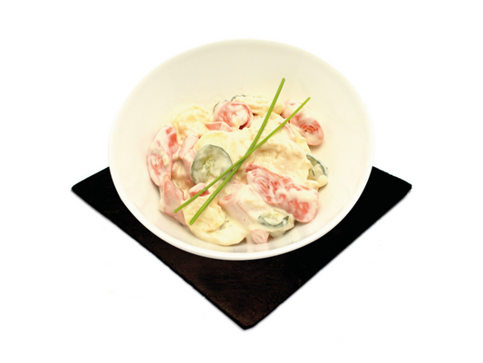 Salade Neptune (surimi, pomme de terre, riz, concombre) 2,5kg